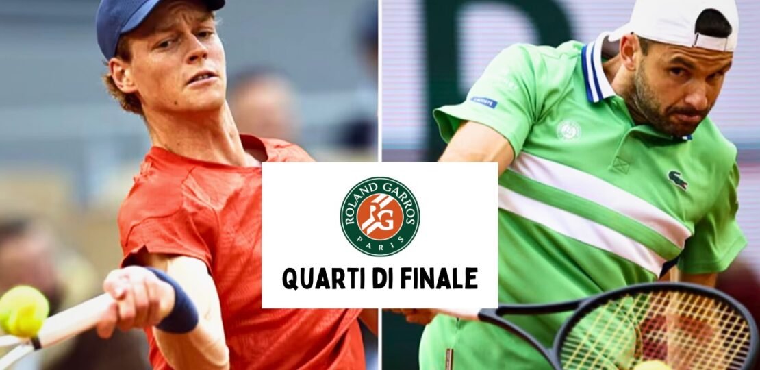 SINNER vs DIMITROV: la diretta – Roland Garros 2024